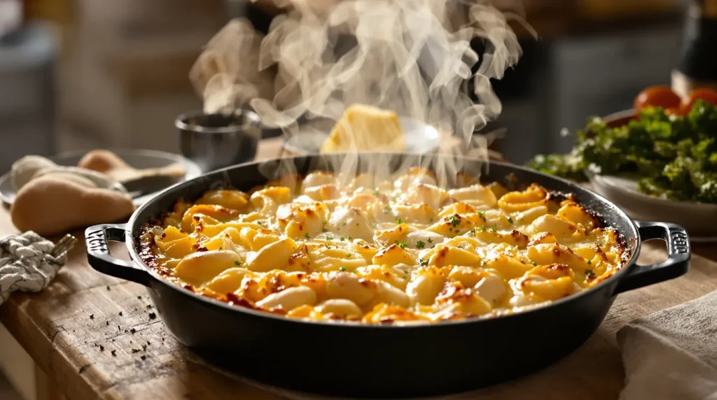 « Le plat le plus gourmand et réconfortant » : ce gratin de coquillettes ultra simple est devenu légendaire à la maison !