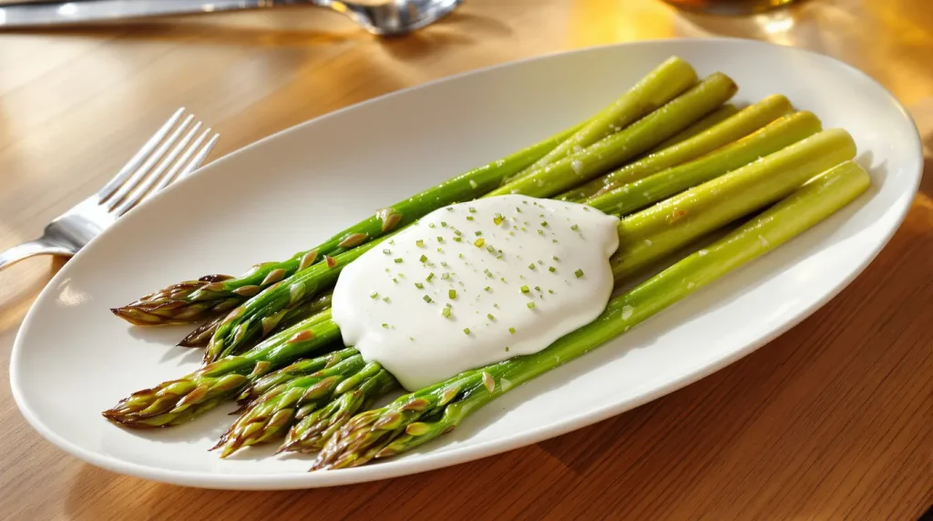 Cette sauce légère prête en 2 minutes est parfaite pour sublimer les asperges