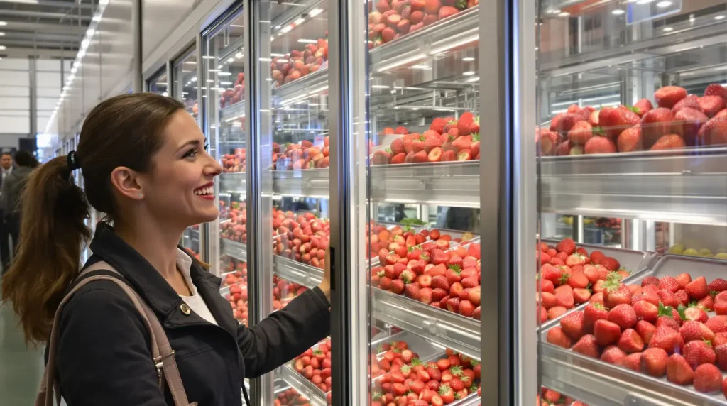 Des casiers connectés pour acheter des fraises et asperges : le pari d’une exploitation agricole bagnolaise pour é