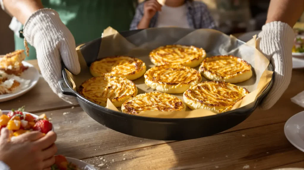 « Je les prépare en 10 minutes pour toute la famille » : mes galettes de pommes de terre crousti-dorées au four, nettement plus légères que des frites