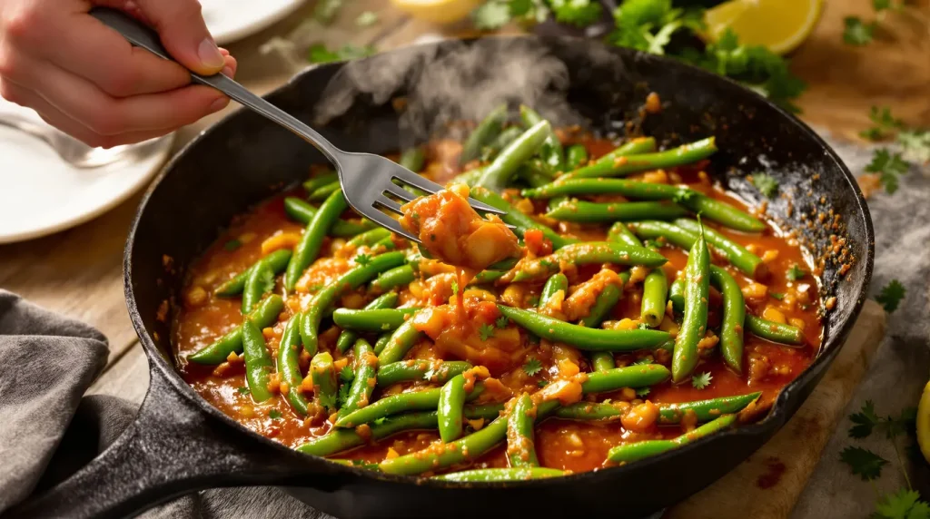 Mieux que la cuisson à l'eau : les haricots verts sont bien plus savoureux quand on les prépare comme ça